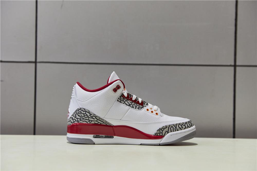 Pk God air jordan 3 retro Cardinal Red retail materials ready to ship